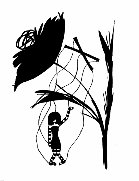 the puppet stays where she fell