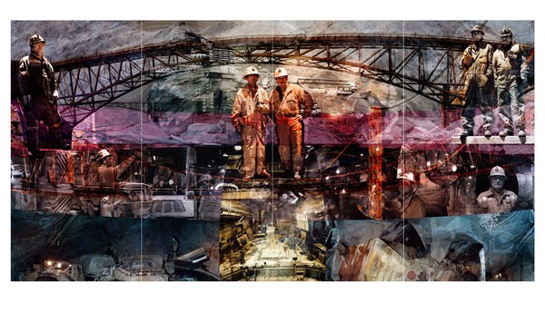Sewell Mining Town / Chilean Mining Mural
