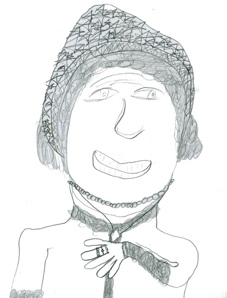 Old Lady with Jewelry