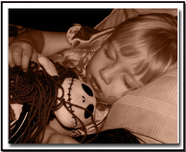 Thanksgiving Child Sleeps