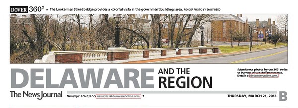 99th News Journal Panorama-Loockerman Bridge