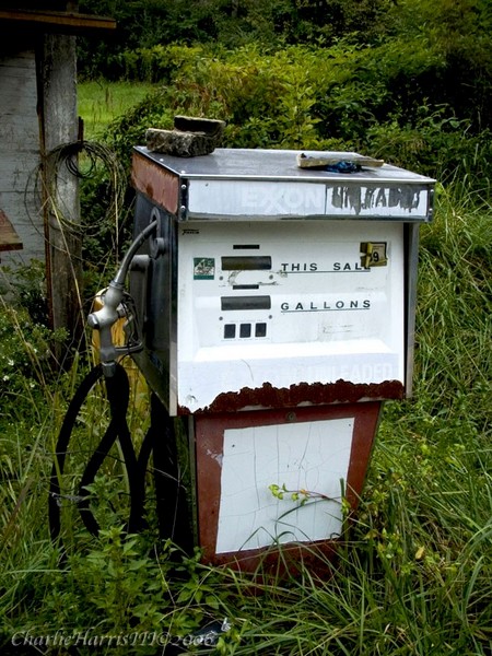 Old Gas Pump