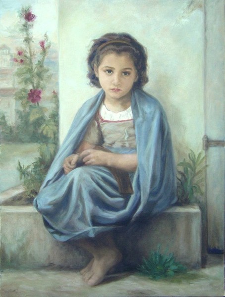The Knitter - Reproduction