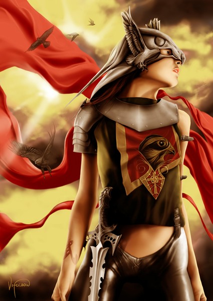 Falcon warrior