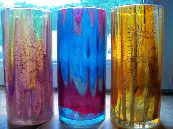 Crackled Cylinders