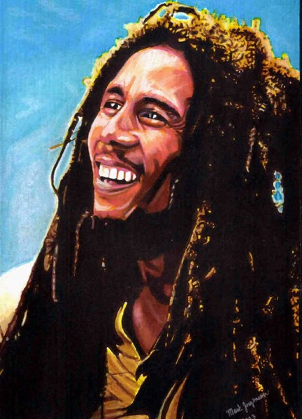 Bob Marley Blue Skies