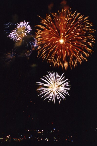 Fireworks on the 4th