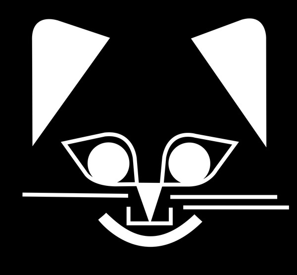 Cats Eyes black background Whimsical Eyes