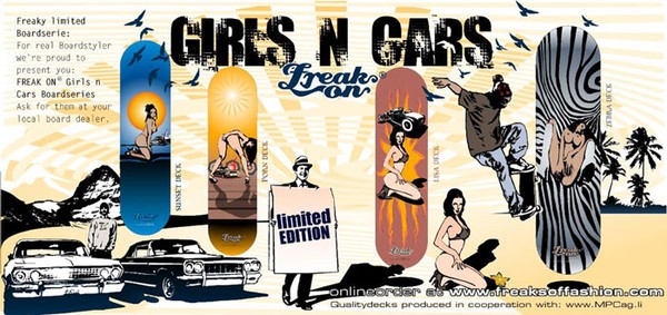 Flyer for new Skateboardseries 2