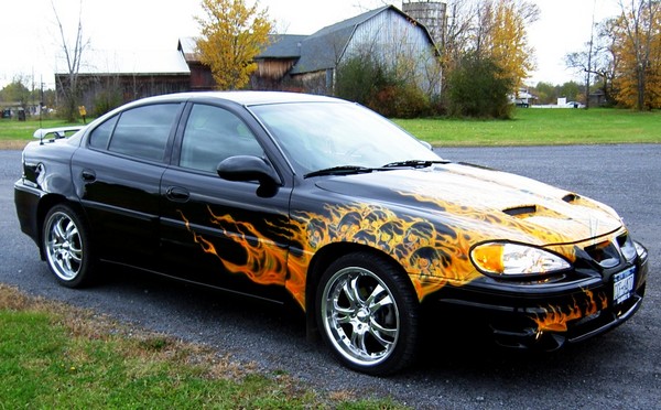 Flamed Up... Side shot
