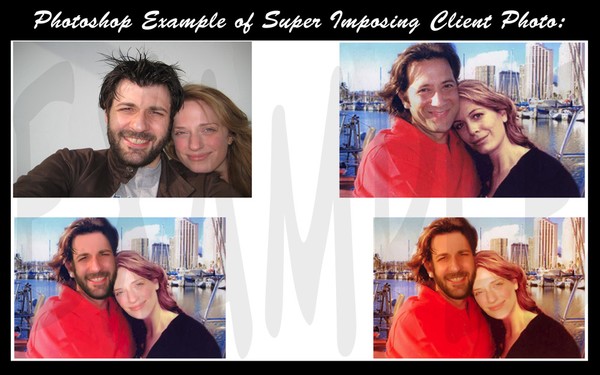 Super Impose Client Photo