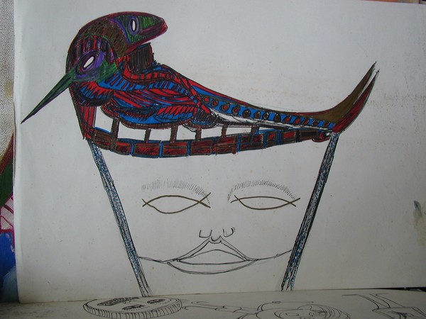 1996 artworks -pen and ink