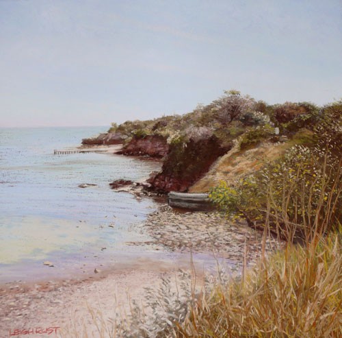 Along the coastal trail