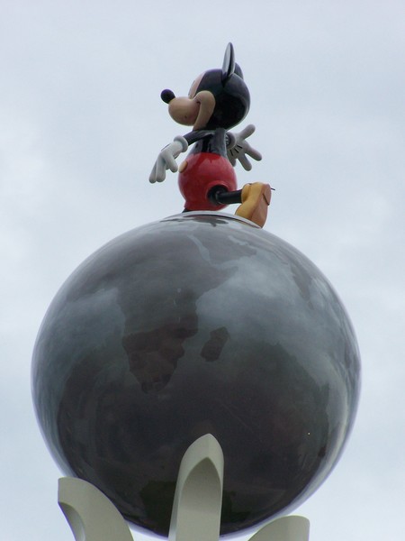 Mickey On Top of the World