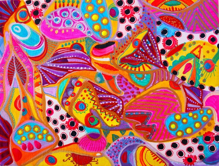 EXTREMELY COLORFUL SWEET CANDY THAT BRINGS ME A POSITIVE MOOD