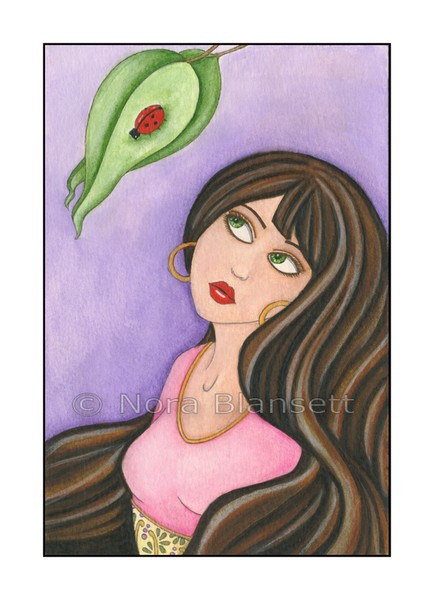 Ladybug Up Above