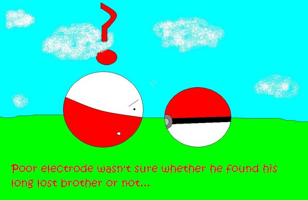 poor electrode...