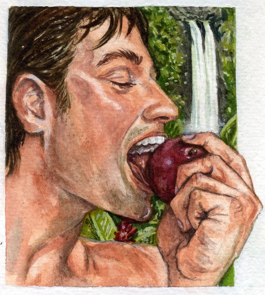 Adam Bites The Apple