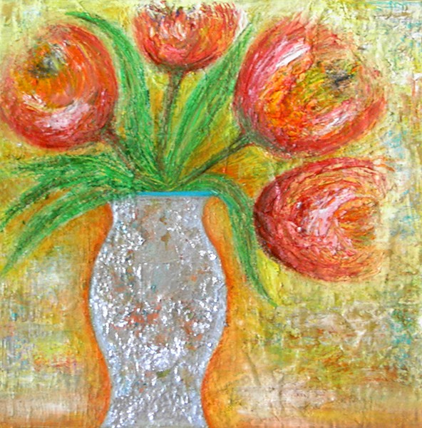Tulips in a Vase
