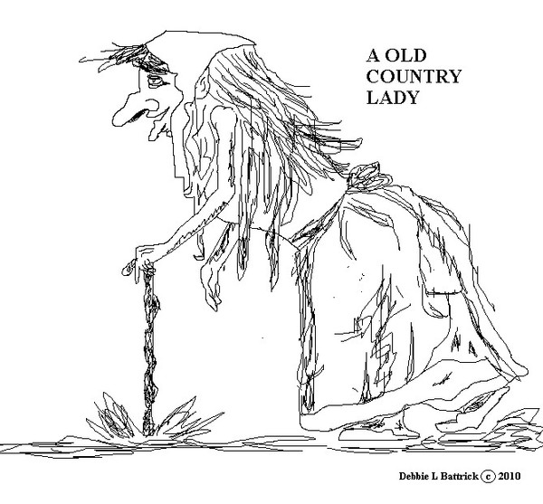 A Old Country Lady