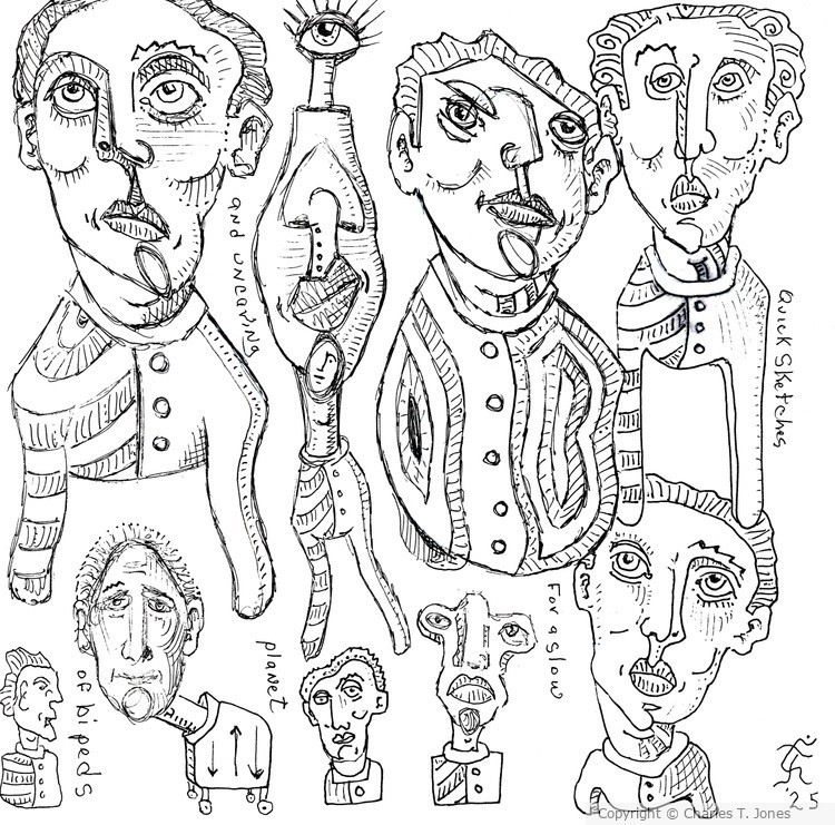 Quick Sketches For A Slow Planet