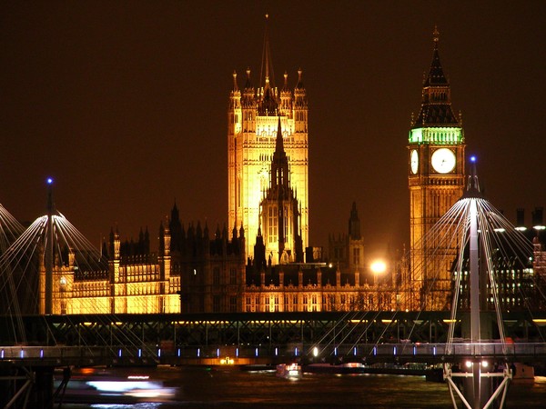London at Night - Westminster
