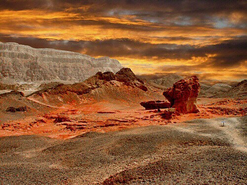Red rock