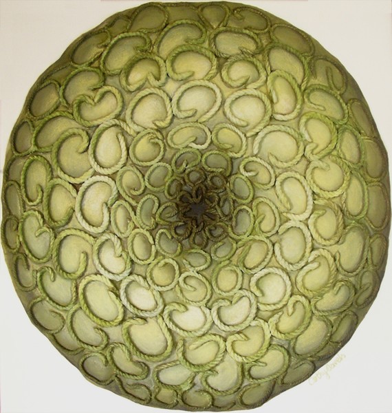 green dahlia