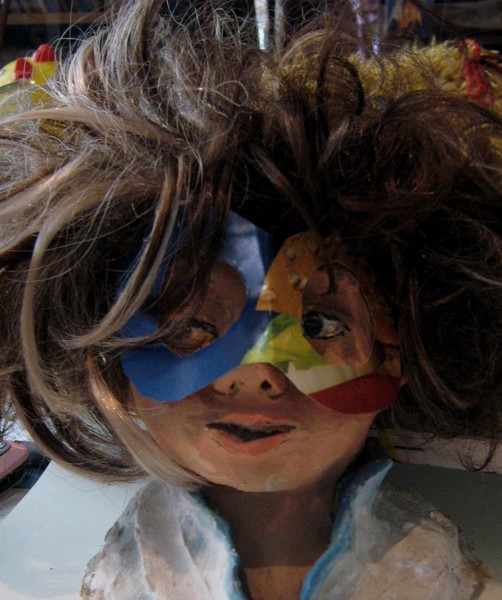 the boy with mask