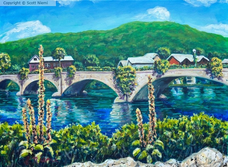 “Bridge of Flowers IV”