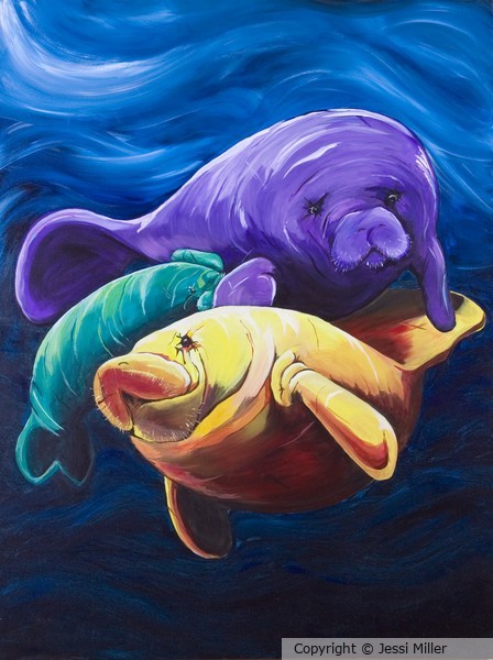 M is for Manatee