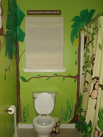 Monkey mural