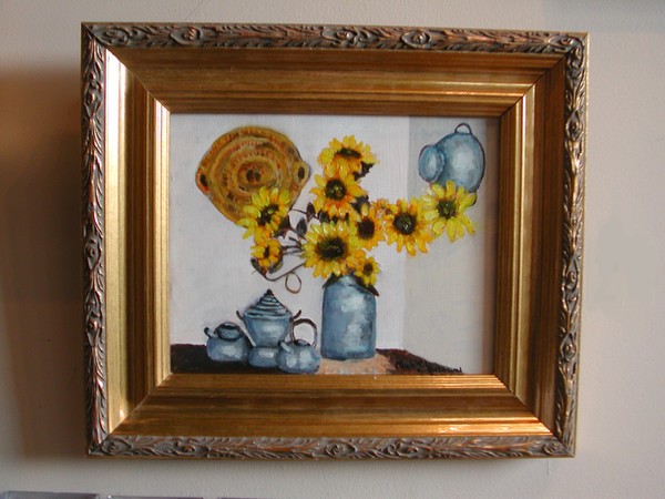 Still Life with Pots and Flowers