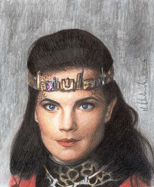 Jadzia Dax by Michele Amadesi ArtWanted