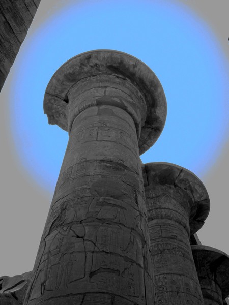 Temple Columns at Karnak 
