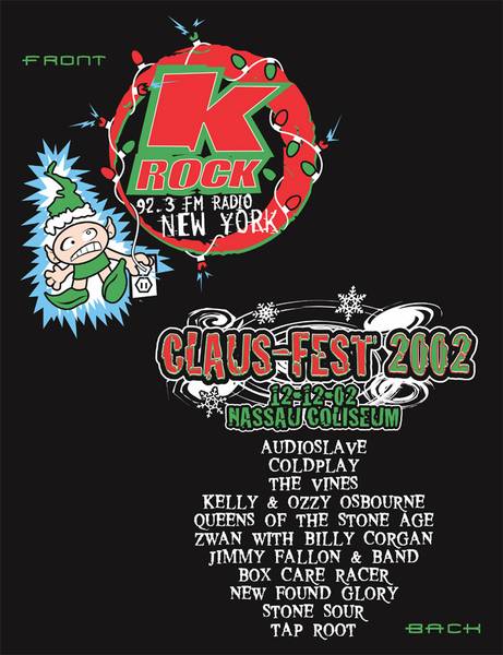 92.3 FM KROCK T-shirt Illustartion