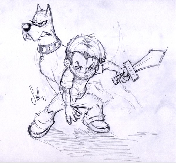 Artie & Tornado