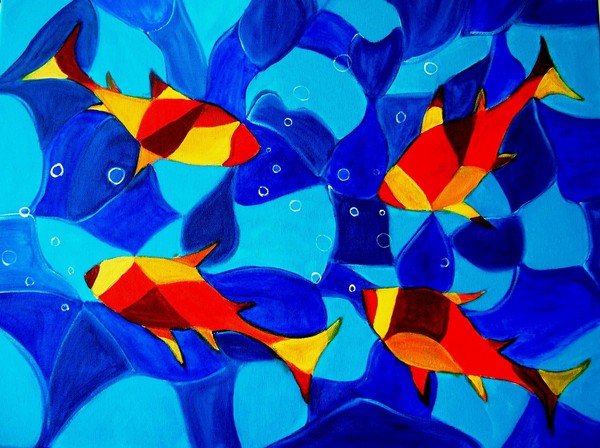 JOY FISH ABSTRACT