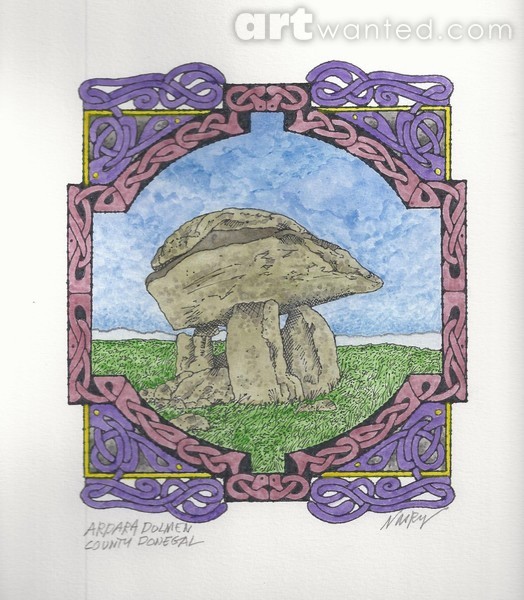 ARDARA DOLMEN COUNTY DONEGAL