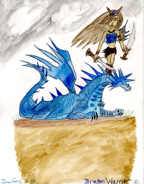 Dragon Warrior By Jennifer Callahan