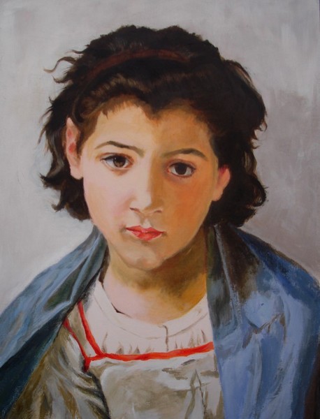 La Trticoteuse after Bouguereau