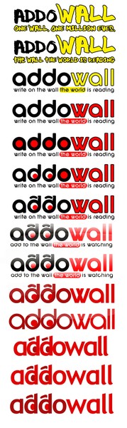 Addowall Logo Progression