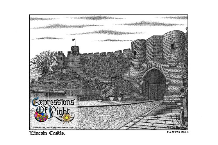 ExpoLight-Graphic-Arts-Lincoln-Castle-1988-0001 (Pen-&-Ink-Mono-SP)