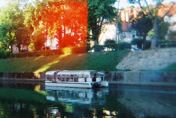 River Ljubljanica through Holga lenses - Ljubljana