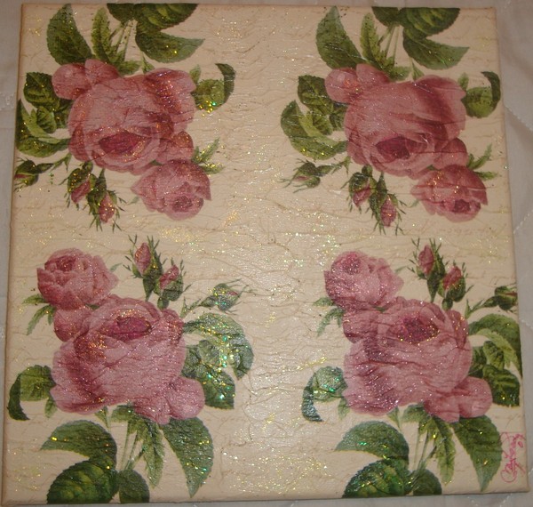 Tela c/rosas