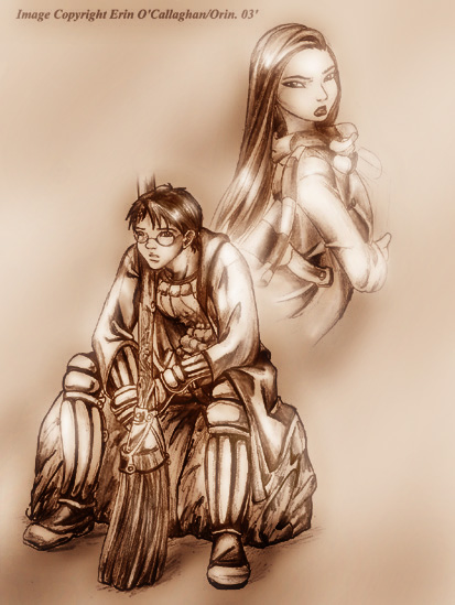 Harry & Cho- Random Doodle