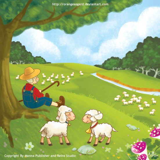 A Wise Shepherd By Reins