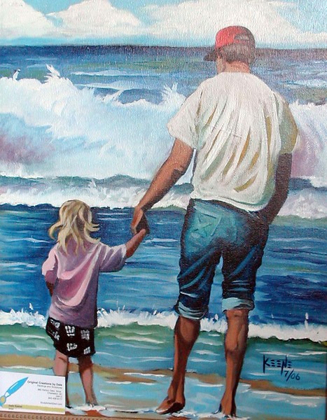 Bonding along the seashore
