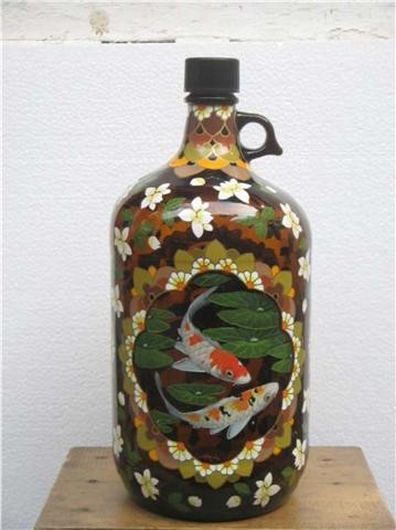 bottle art for martin
