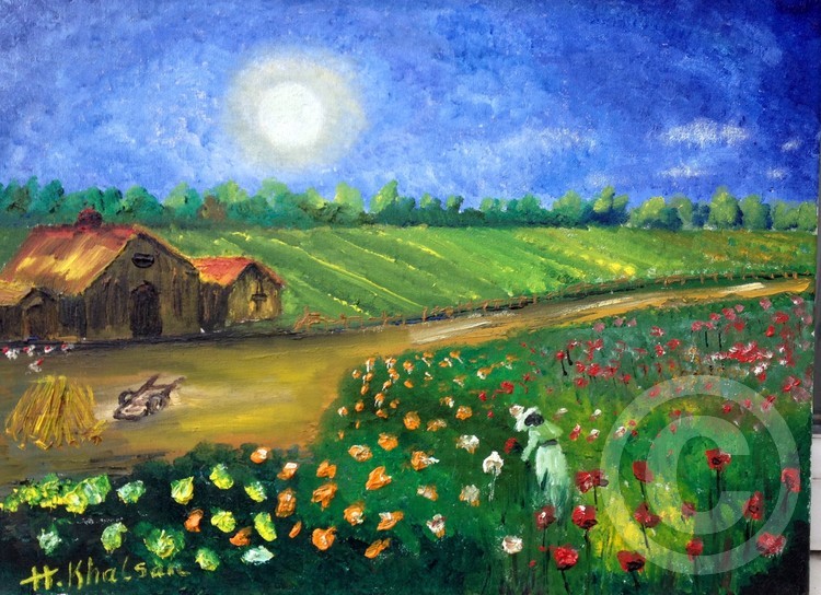 Lady farm